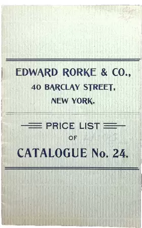 No24 Edward Rorke & Co And Price List Of Lamps Catalogue No. 24 22 Pages