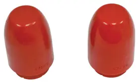 Empi 707924457124 Rear Suspension Bump Stop Type 1/3 Pair Red Compatible With Vw Beetle/bug