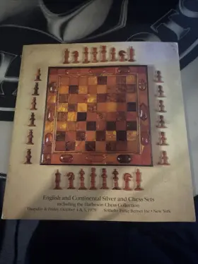 Oct1979 English And Continental Silver Chess Sets Sothebys Eng Jameson Collection