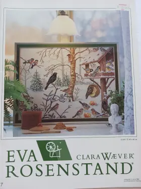 12-651 Eva Rosenstand / Clara Waever Danish Cross Stitch Catalog June 1984 Denmark