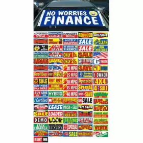 Ez Line 295-truck Bucko Banners Windshield Truck Sale