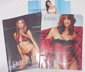 3b1l201 Fredericks Of Hollywood Swimsuit Lingerie Catalogs Victorias Secret Landsft End