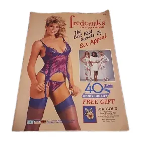 6200 Fredricks Of Hollywood 1986 Fredericks Vintage Catalog Volume 48 Issue 311