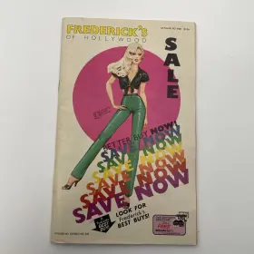 9401 Fredricks Of Hollywood 1979 Fredericks Cat. Vol 33 Issue 233 Amazing Artwork Pin Up