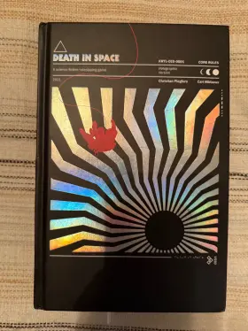 Flpdis004 Free League Workshop - Death In Space Core Rules Holographic Hardcover Rpg Book