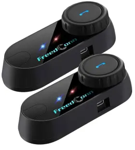Freedconn 711301107502 Tcom-vb Motorcycle Helmet Bluetooth Intercom Headset Communication
