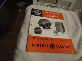 1009b Ge Vintage General Motors And Controls Brochure Catalog Buying Info 1952