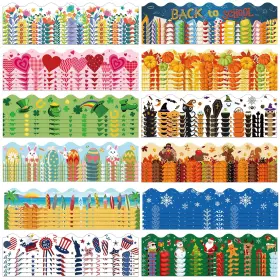 B0c2gmz5tk Geyee 360 Valentine Summer St. Patrick Bulletin Board Borders Decorations