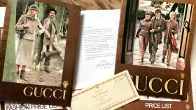 Catalog1979 Gucci Catalog&fashion Pamphlet &#gift Certificate-in Original Packaging