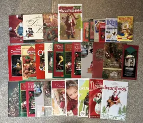 80s-2011 Hallmark 31 Christmas Keepsake Ornament Dream Books/specialty Booklets