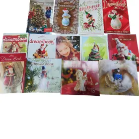 80s-2013 Hallmark Lot Of 13 Keepsake Dream Books 2017-16-14-13-11-10-09-08-07-06-05-04-03