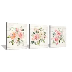 Hardy Gallery 725756068288 Nature Picture Floral Arts Paintings Bloom Antique Roses Bouqu