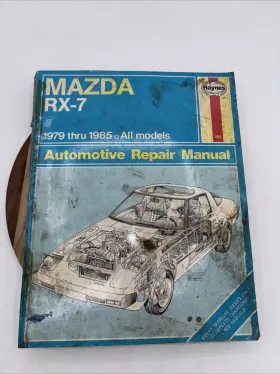 1850100500 Haynes 61035 Mazda Rx-7 Car Service And Repair Manual 1979 Thru 1985 / 460