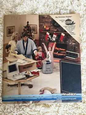 Wp-587 Heathkit Christmas 1986 Mail Order Catalog Home Kit Building Computers