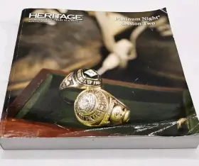 50052 Heritage Sports Collectibles Auction Catalogue August 2022 Platinum Night Ses 2 #3