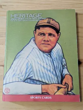 50077 Heritage Auction Spring Sports Cards Collectibles Catalog May 2025 - Babe Ruth