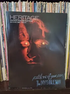 7223 Heritage 7365 Auction Catalog #7223 Vtg Posters Frankenstein Movie 2019