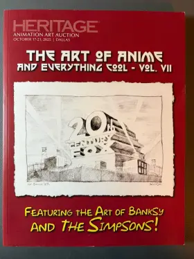 7403 Heritage Auctions Catalog Animation Art Simpsons Everything Cool #7403 Oct 2025