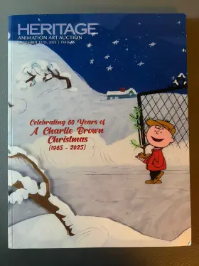 7408 Heritage Auctions Catalog Animation Art Charlie Brown Christmas #7408 Dec 2025