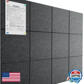 B0dz15d52c Hiityff Large Cork Board For Wall 47 Inch X 35 12 Pack Grey Bulletin Felt Wa
