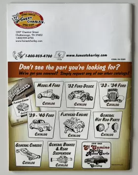 Fh-2009 Honest Charley Speed Shop 2009 61st Edition Auto Parts Mail Order Catalog Fh2009 #2