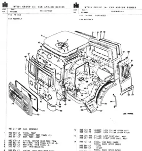 Cof-5370 International Harvester Truck Mt-134 Paystar Co-5010 5070 Parts Catalog Cd #2
