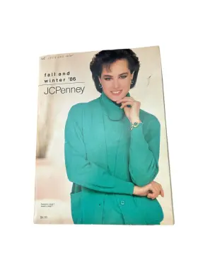 1383 J. C. Penney Vintage 1986 Jc Penny Fall Winter Catalog Pages Fashion Home Electronics