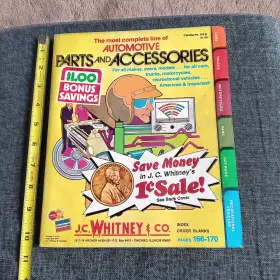 353b J.c. Whitney & Co. J.c.whitney And Catalog No. Vintage 1976 Parts Accessories 170 Pages