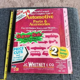 No.382b J.c. Whitney & Co. 382b And Automotive Parts Catalog Vintage 1979
