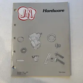910-15810 J&n Auto Electric Inc. Hardware 1998 Catalog #910-15810