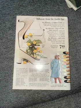A69m Jcpenney Vtg Hardcover Spring Summer 1969 Catalog Jc Penney Penneys Euc #3