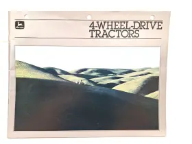 A-3-83-9 John Deere Used 4 Wheel Drive Tractors Sales Brochure