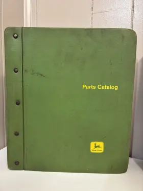 John Deere J086 670 And 670a 672a Motor Grader Pc-1620 Parts Catalog In Jd Binder