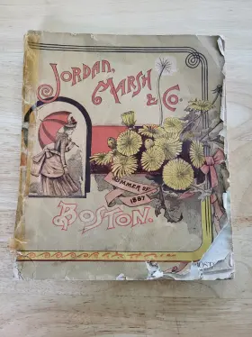 1887 Jordan Marsh Rare Vintage Original Summer Of Boston Catalog 64 Pages Nice