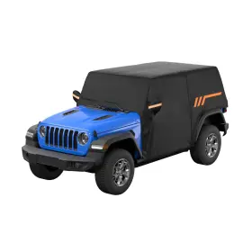 A3306-00008-bk Joytutus Cab Cover Compatible With Wrangler Jk Jl 2 Doors 2007-2025 Waterpr