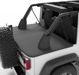 A3309-00401 Joytutus Tonneau Cover Compatible With Wrangler Jk 4 Doors 2007-2018 Jku Cargo