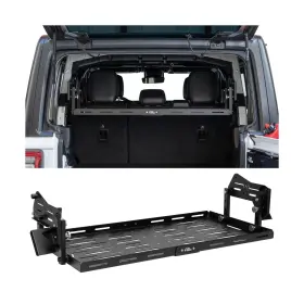 A3329-00303-bk Joytutus Rear Cargo Rack Basket Compatible With Wrangler 2018-2023 Jl