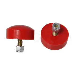 Tlx-eng9.9116r-cl360a70 Karparts360 Energy Suspension For 1in Tall Buttonhead Bump Stop - Red 9.9116r