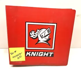 10212025-1251 Knight Used Mfg Corp Operating And Parts Info For Slingers Ref #