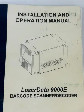 7902033 Lazerdata Installation And Operation Manual 9000e Series Psc #2