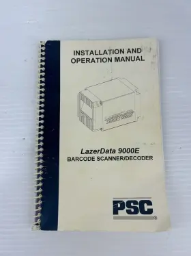7902033 Lazerdata Installation And Operation Manual 9000e Series Psc