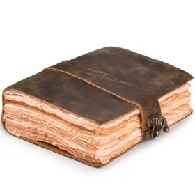 Leather Village 906166960030 Bound Vintage Journal For Women And Men - Book Of Shado