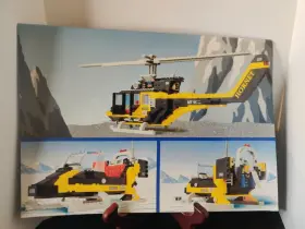 5542 Lego System Model Team Black Thunder Manual Only