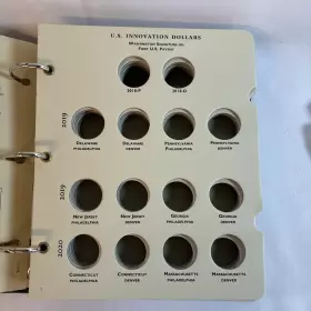 Littleton 2018-2032 U.s. Innovation Dollars Coin Folder Book Archival Quality #3