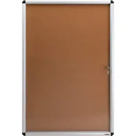 B00f4nd1ko Lorell Enclosed Cork Bulletin Board 36x24 Locking Door Office Display