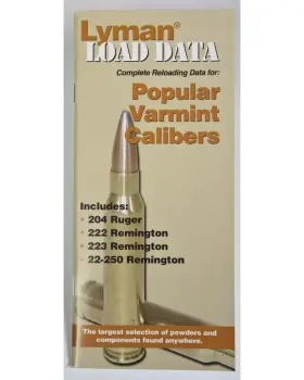 Ly-9780008 Lyman 9780008 Load Data Book Popular Varmint Cals