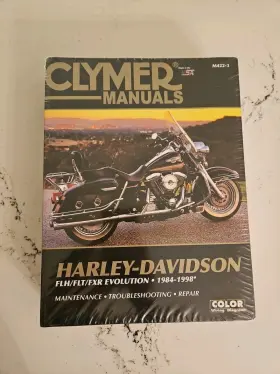 M422-3 M & Vintage Clymer Manuals M422-3/ Harley -davidson /flh/flt/fxr Evolution