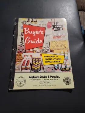 Wa-68 Marcone Appliance Parts Center Buyers Guide Catalog 1967-1968