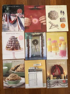 Catalogs-21 Martha By Mail Rare Vintage Catalogs - 21 Issues- Stewart