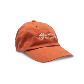18nh0049 Martin Guitars Ballcaps Orange Everyday Hat